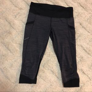 Lululemon cut the crop Capri pants